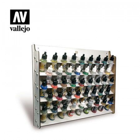Nástenný stojan na farby - Vallejo Wall Mounted Paint Display (17ml.)